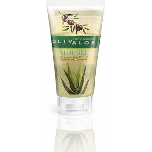 Оливковий алое гель Aloe Aloe Зволожуючий регенеруючий гель з алое вера для сухої шкіри 170мл