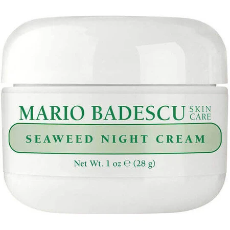 Нічний зволожуючий крем для обличчя з морськими водоростями Mario Badescu з гіалуроновою кислотою та колагеном 28 мл: ціни та характеристики