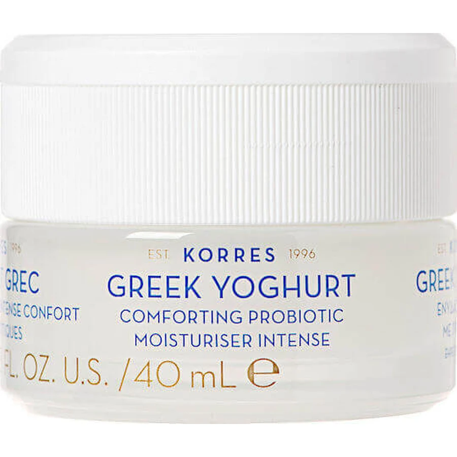 Korres Greek Yogurt Probiotic Rich Gel 48h Зволожуючий крем для обличчя з гіалуроновою кислотою та алое вера 40мл: ціни та характеристики