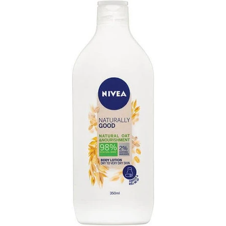 Зволожуючий лосьйон для тіла Nivea Naturally Good Овес для сухої шкіри 350 мл: ціни та характеристики