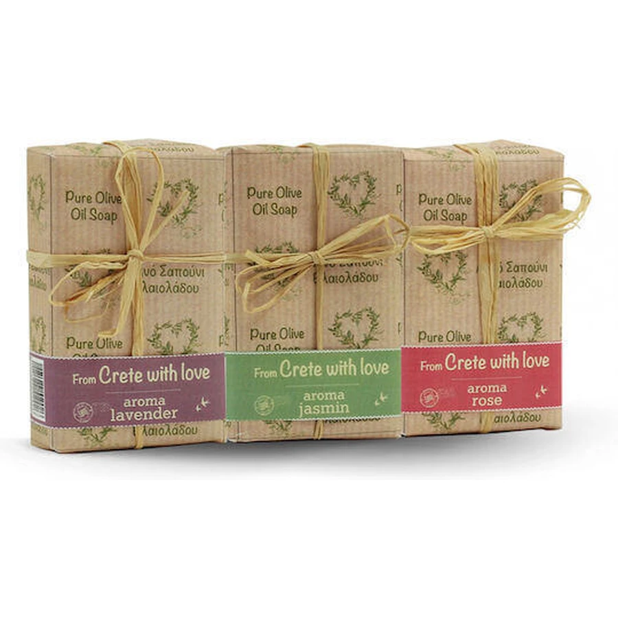 Kalliston From Crete With Love Body Soap Bar 3x300gr: цены и характеристики