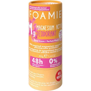 Дезодорант Foamie Happy Day Magnesium Активний квітковий дезодорант 48 год у формі стіків без алюмінію 40гр