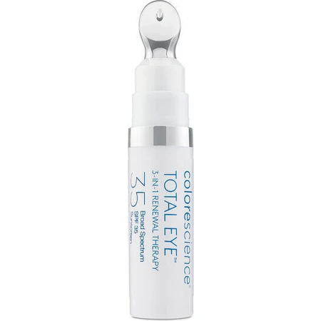 Colorescience Total Fair Крем для шкіри навколо очей з сонцезахисним фактором SPF35 від темних кіл для чутливої шкіри 7 мл: ціни та характеристики