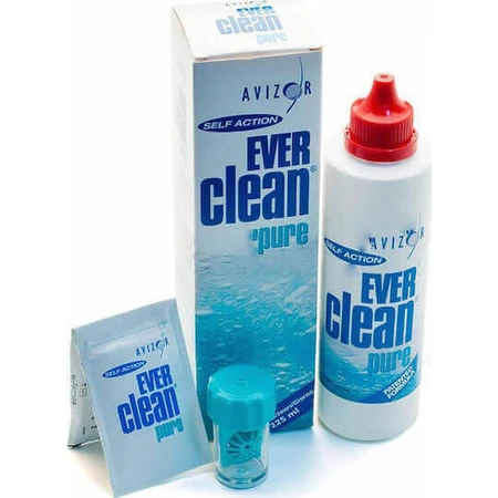 Розчин для контактних лінз Avizor Ever Clean Pure 225 мл: ціни та характеристики