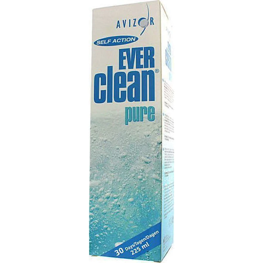 Розчин для контактних лінз Avizor Ever Clean Pure 225 мл: ціни та характеристики