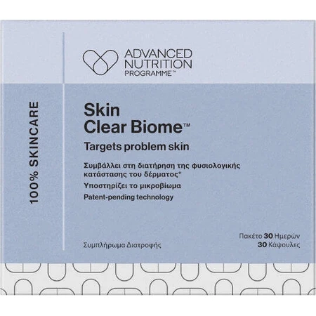 Програма поглибленого харчування Skin Clear Biome Спеціальна дієтична добавка Спеціальна 30 капс.: ціни та характеристики