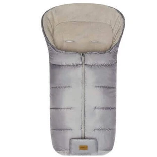 Зимова сумка для коляски, 100x55 см, срібляста, Eco Big, 0 місяців+, Fillikid