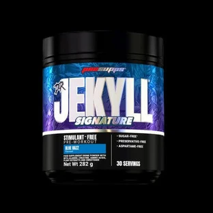 Предтренік без кофеїну Dr Jekyll Signature, Blue Razz, 282 г, Prosupps