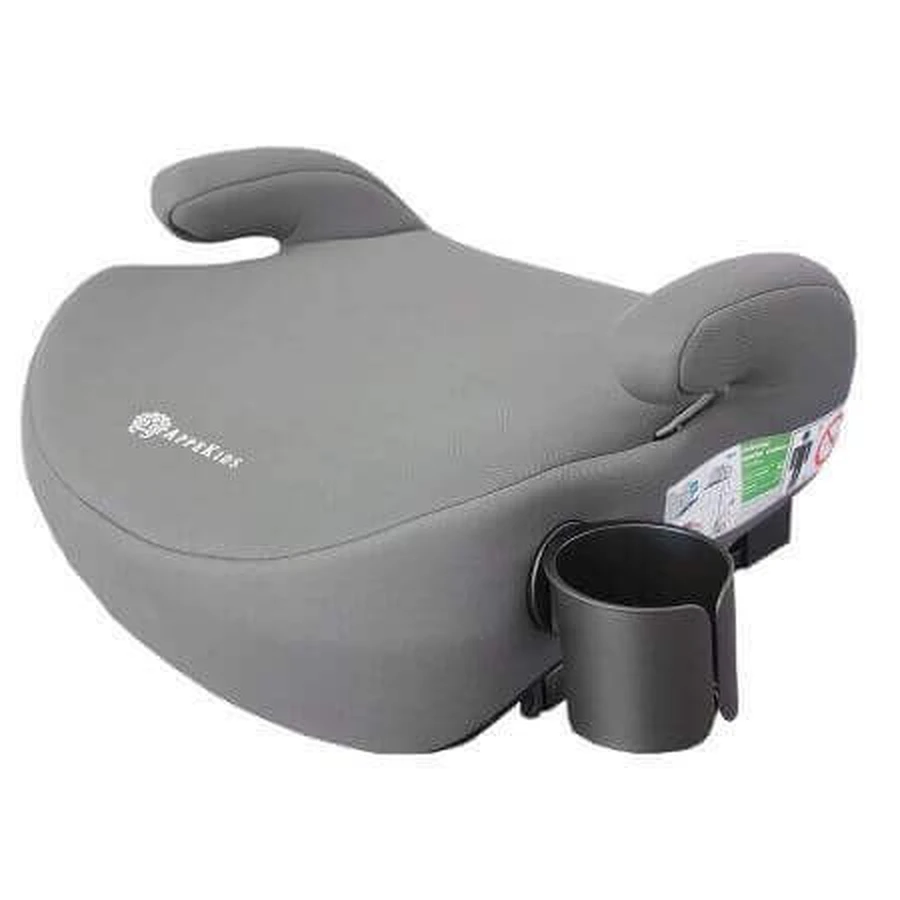 Автокресло с изофикс, I-Size, 125-150 см, серый, Appekids: цены и характеристики