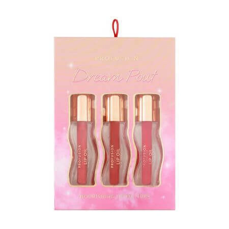 Набір живильних олій для губ Dream Pout, 3 x 2,5 мл, Profusion Cosmetics: ціни та характеристики