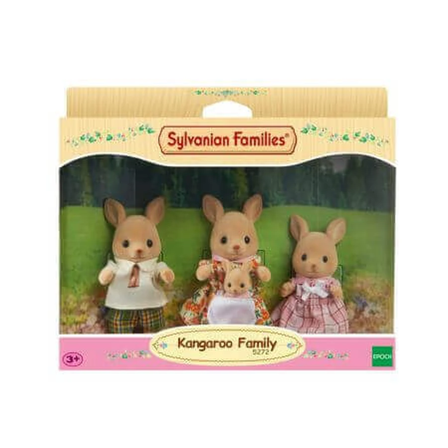Фигурки семьи кенгуру, 3 года+, Sylvanian Families: цены и характеристики
