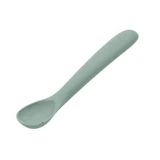 Силиконовая ложка для первого прикорма малыша Platinum, Sage Green, 6 месяцев+, Kikka Boo