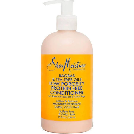 Shea Moisture Low Porosity Увлажняющий кондиционер для вьющихся волос 384 мл: цены и характеристики