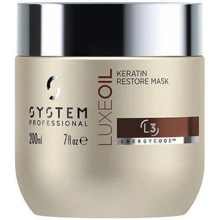System Professional Fibra Luxeoil Luxeoil L3 Keratin Restore Repair Hair Masque 200ml