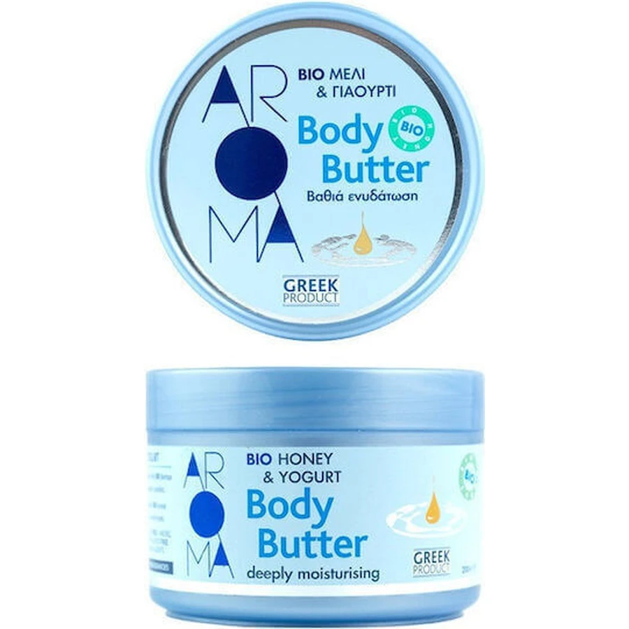 Зволожуючий крем для тіла Aroma Bio Мед та йогурт 200 мл: ціни та характеристики