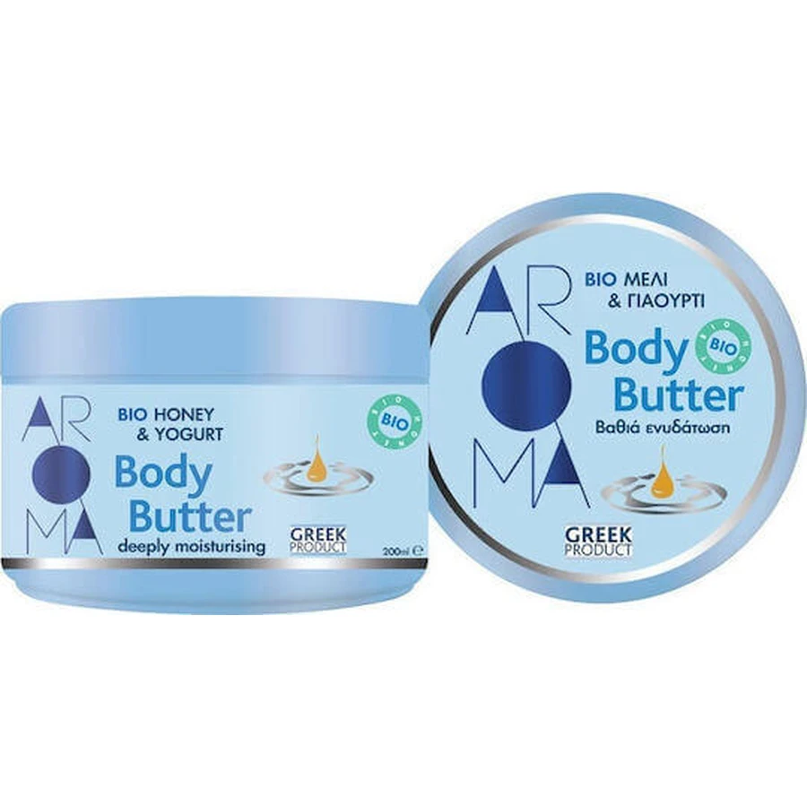 Зволожуючий крем для тіла Aroma Bio Мед та йогурт 200 мл: ціни та характеристики