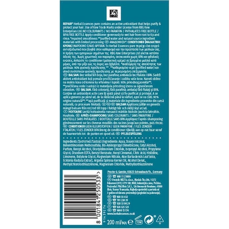 Herbal Essences Арганова олія Марокко відновлювальний/живильний кондиціонер для всіх типів волосся 200 мл: ціни та характеристики