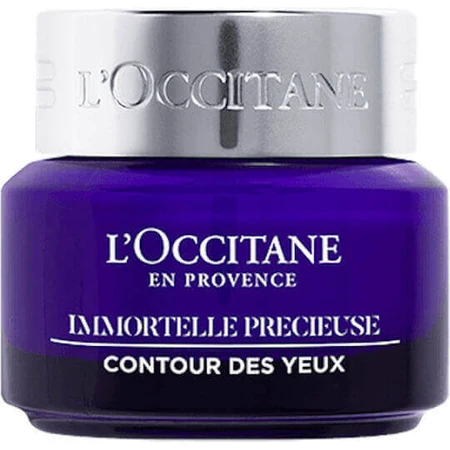 L'Occitane Immortelle Дорогоцінний зволожуючий бальзам для шкіри навколо очей з гіалуроновою кислотою 15 мл: ціни та характеристики