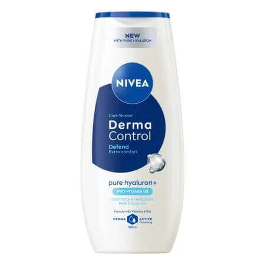 Гель для душа Derma Control Defend, 250 мл, Nivea: цены и характеристики
