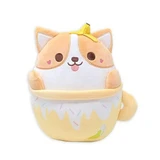 Плюшевая игрушка Забавная кружка, 25 см, Банановый кот, 0 мес+, Вяпара