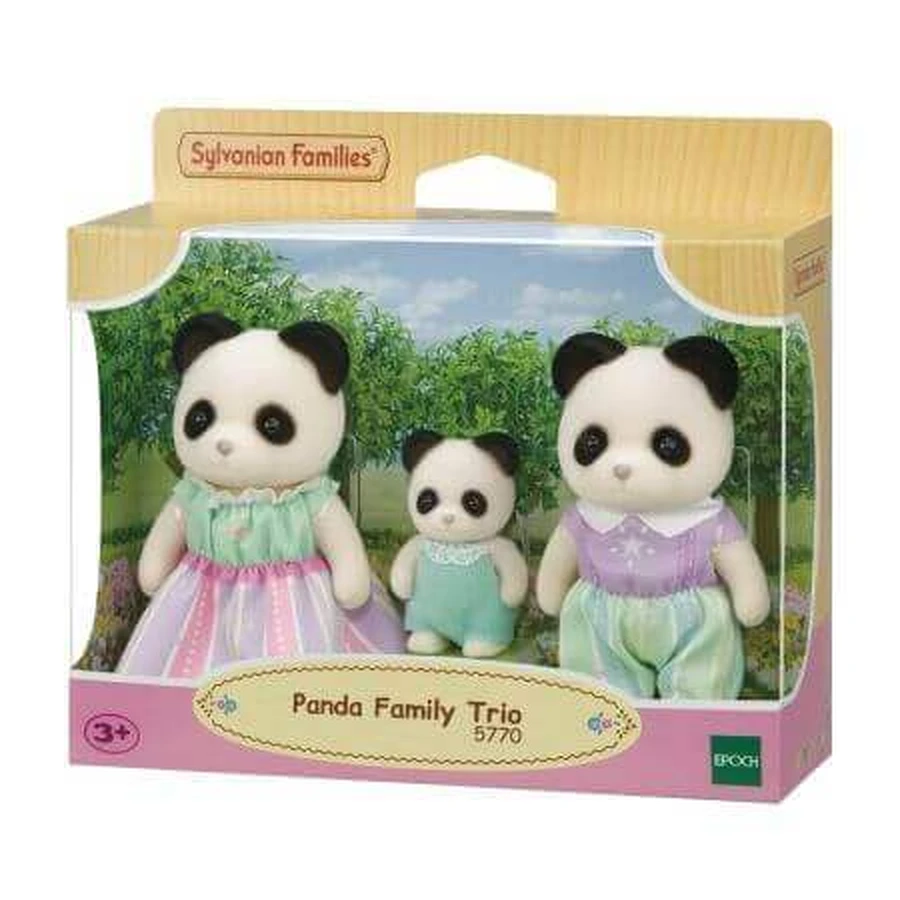 Фигурки трио Панда Панда Панда, Sylvanian Families: цены и характеристики