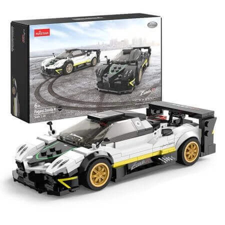 Конструктор, масштаб 1:28, Pagani Zonda R, 6 років+, 387 деталей, Rastar: ціни та характеристики