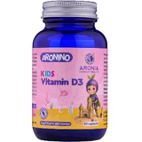Aronino Kids Вітамін D3 - 60 жувальних капсул для підтримки дитячих кісток, зубів, м'язів та імунітету