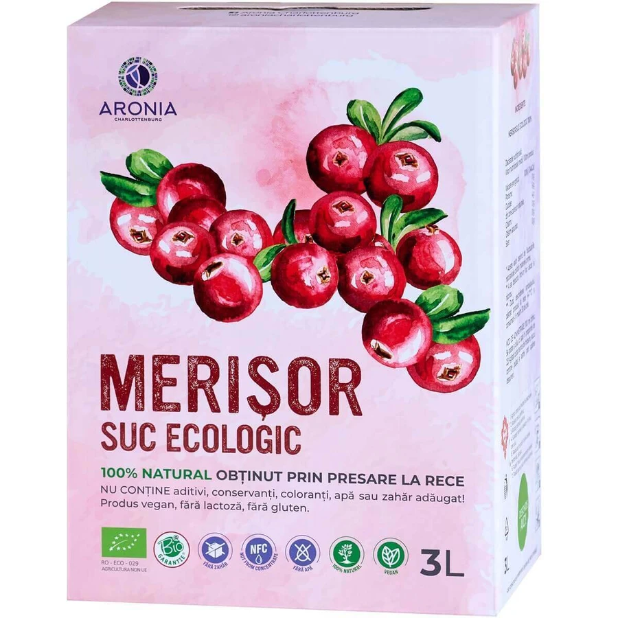 Клюквенный сок 3 л ECO (RO-ECO-029): цены и характеристики