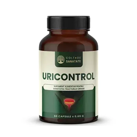 UriControl: пищевая добавка для лечения частого мочеиспускания, 60 капсул, Health Fang: цены и характеристики