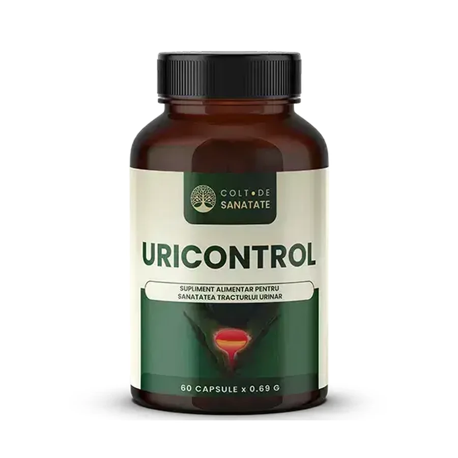 UriControl: пищевая добавка для лечения частого мочеиспускания, 60 капсул, Health Fang: цены и характеристики
