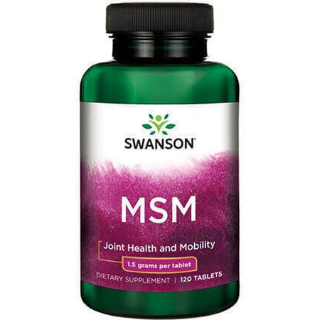 Swanson MSM 1500mg Joint & Bone Health Supplement 120 tabs: цены и характеристики