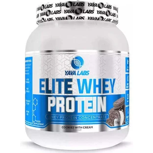 Yava Labs Elite Whey Protein Печиво зі смаком сироваткового протеїну зі смаком вершків 1 кг