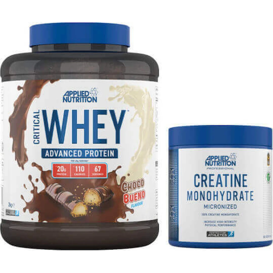 Персональний комбінований пакет + банановий молочний коктейль Critical Whey 2000г: ціни та характеристики