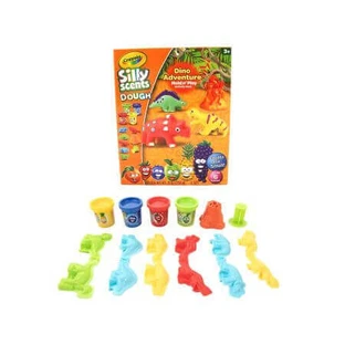 Набор игрового теста и аксессуаров Silly Scent, Динозавр, 3 года+, Crayola