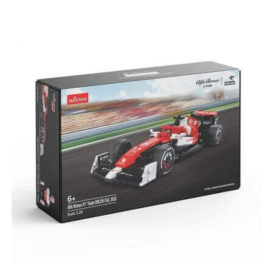 Конструктор, масштаб 1:24, Alfa Romeo F1 Team Orlen C42 2022, 6 років+, Rastar: ціни та характеристики