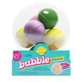 Набор шипучих бомбочек для ванны Bubble Bonanza, 8 штук, I Love