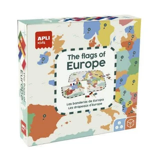 Пазл, Прапори Європи, 5 років+, Apli Kids