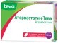 Аторвастатин-Тева табл. п/плен. оболочкой 10 мг №30