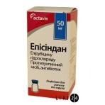 Епісіндан ліофіл. д/р-ну д/інф. 50 мг фл.: ціни та характеристики
