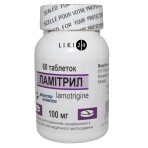 Ламитрил табл. 100 мг фл. №60: цены и характеристики