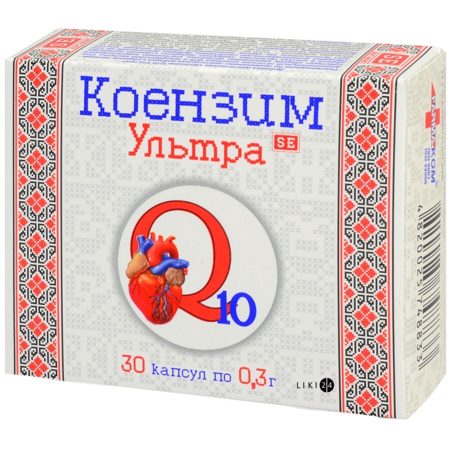 Витамин-ка коэнзим q10 ультра капс. 0,3 г №30: цены и характеристики