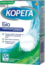 Корега Био для очистки зубных протезов таблетки, №30
