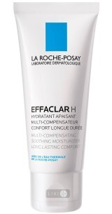Крем для лица La Roche-Posay Effaclar Н интенсивно увлажняющий для восстановления обезвоженной проблемной кожи склонной к акне, 40 мл