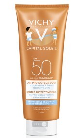 Солнцезащитное водостойкое молочко Vichy Capital Soleil, для чувствительной кожи детей SPF50 300 мл