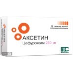 Аксетин табл. п/плен. оболочкой 250 мг блистер №10: цены и характеристики