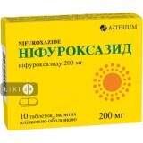 Ніфуроксазид табл. в/плівк. обол. 200 мг блістер у пачці №10