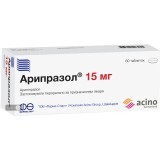 Арипразол табл. 15 мг блістер №60