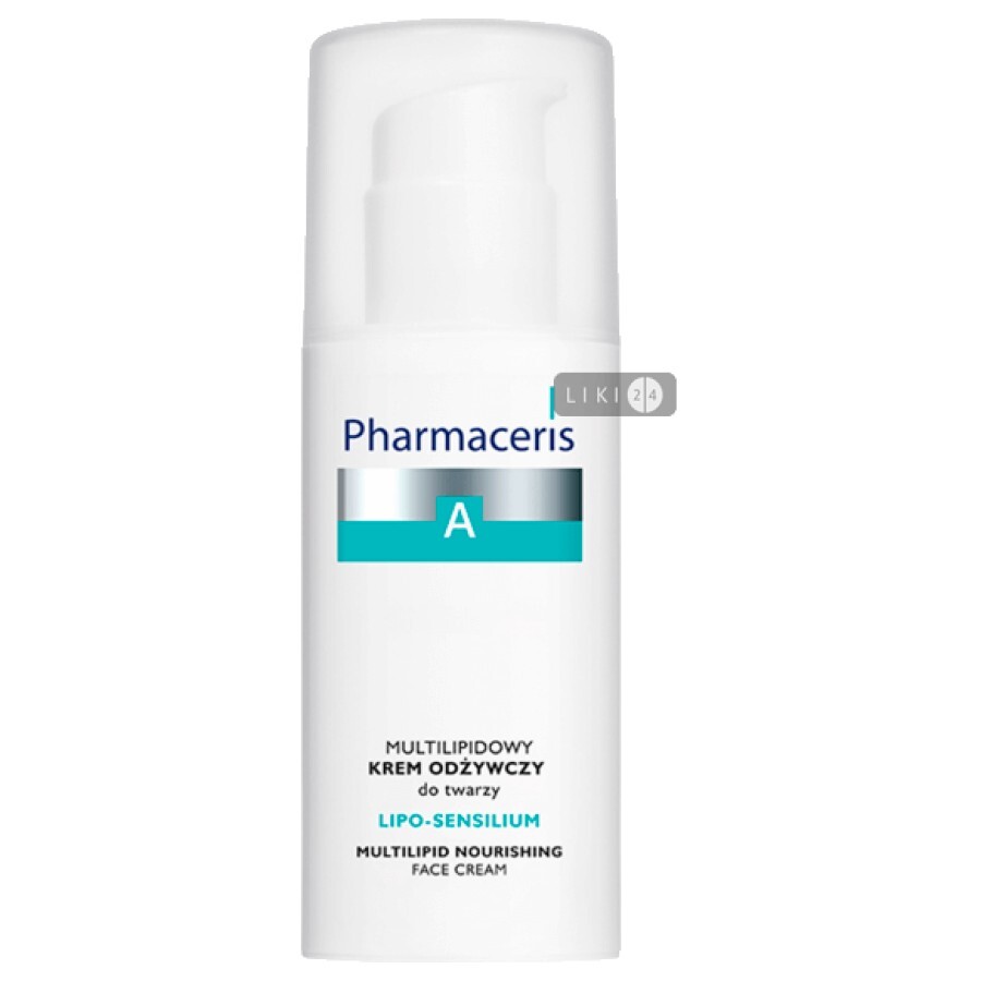 Крем для лица Pharmaceris A Lipo-Sensilium Чувствительная и аллергическая кожа мультилипидный питательный, 50 мл: цены и характеристики