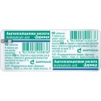 Ацетилсаліцилова кислота-Дарниця 500 мг таблетки, №10: ціни та характеристики