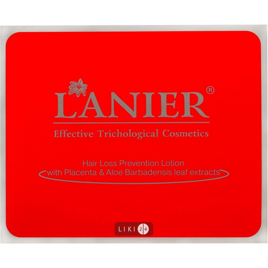 Лосьон Placen Formula Lanier против выпадения волос с плацентой и экстрактом листьев алоэ 6 № 10 мл: цены и характеристики
